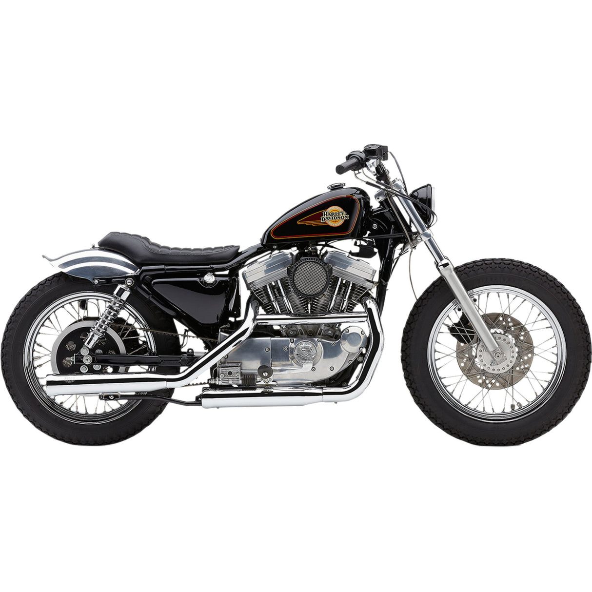 Cobra Neighbor Hater Slip-On Mufflers 3" - 6036 For Harley Sportster 1986-2003