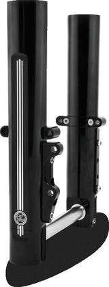 Performance Machine FL Lower Leg Assembly Contrast Cut - 0208-2096-BM For Harley Touring 2014-2021