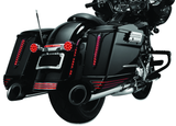 Kuryakyn Billet Antenna Hex Grooved Black & Raw - 864 For Harley Touring 1989-2019