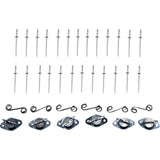 CYCLE PERFORMANCE PROD. 0521-1776 CPP/9027 Quik-Fasin'™ Kit Winged Kit - Self-Eject - Springs