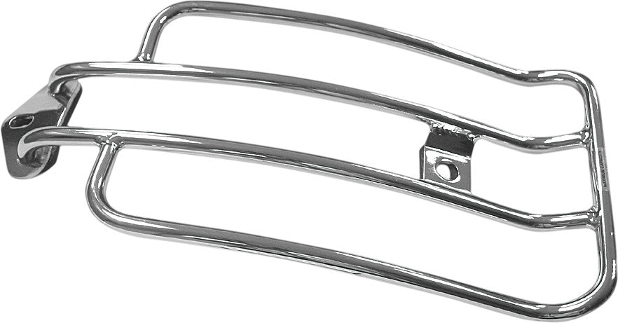 Harddrive Solo Luggage Rack Chrome - 77-0063 For Harley Dyna 1991-2005