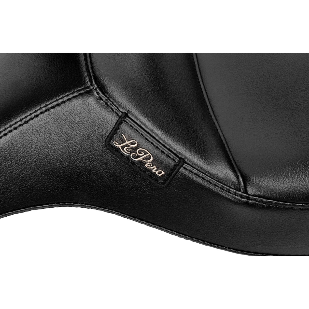 LePera Outcast Seat With Backrest Plain - LV-997BR For Harley Touring 2023-2026