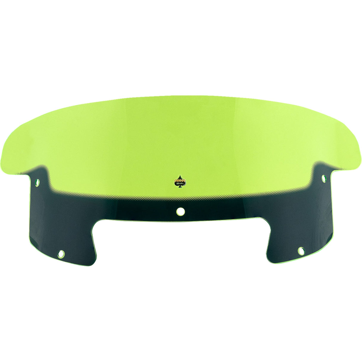 KLOCK WERKS 2312-1087 KWW-04-0621 Kolor Flare™ Ice Windshield Kolor Flare™ Windshield - 8" - Green - Indian