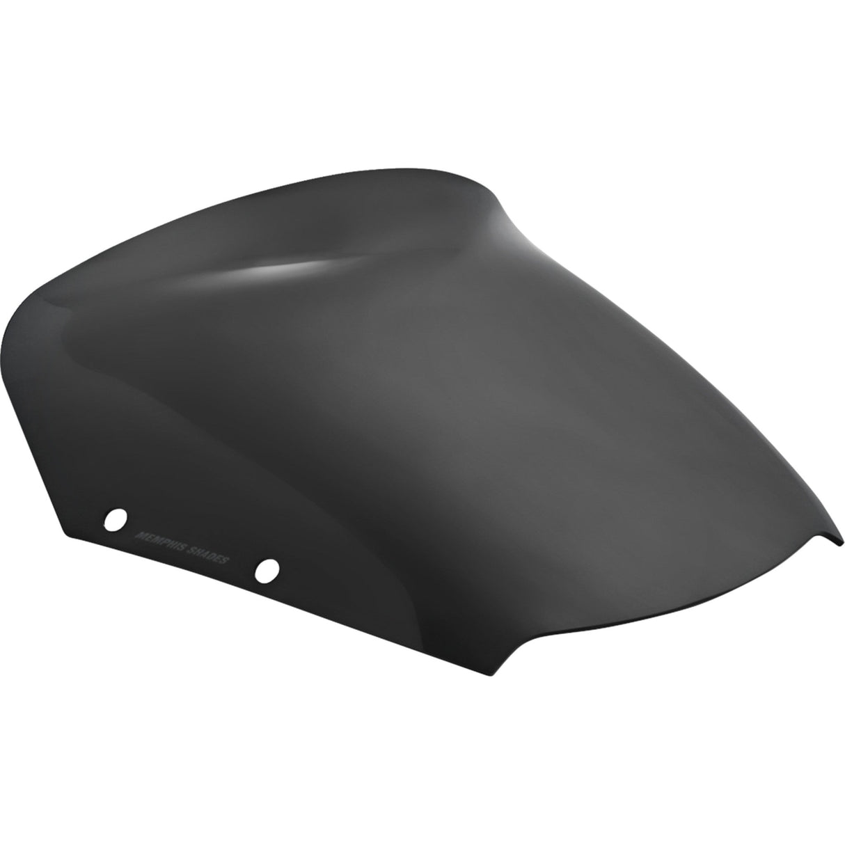 Memphis Shades Spoiler Windshield 6" Dark Black Smoke - MEP89010 For Harley Street Glide 2023-2026