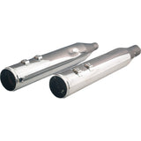 Khrome Werks 4-1/2" HP-Plus® Slip-On Mufflers With Race Tip Chrome Twin Cam - 202915 For Harley Touring 1995-2025