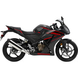 STOMPGRIP 4320-2646 55-14-0100B Icon Profile Traction Pad Tank Grips Traction Pad Tank Grips - Icon - Black - CBR 250R/300R