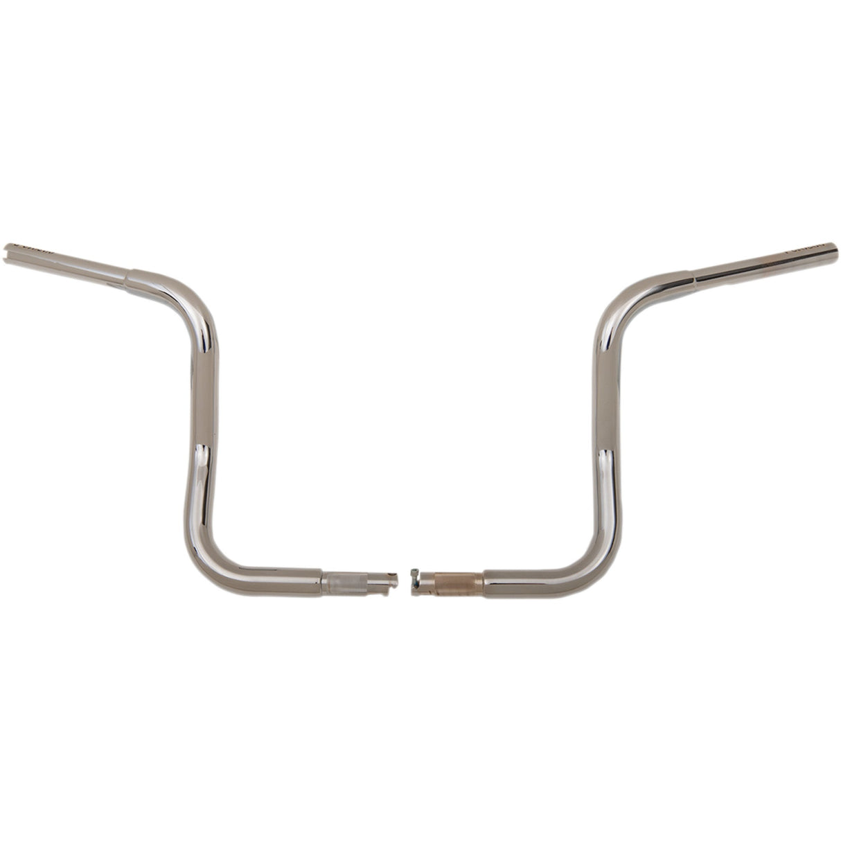 FAT Baggers INC. 1-1/4" EZ Install Round Top Handlebar 12" Chrome - 903012 For Harley Touring 1986-2022