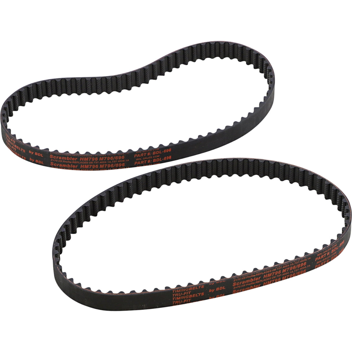 BELT DRIVES LTD. 0925-1112 BDL-696 Tru-Fit Ducati Timing Belts Timing Belt