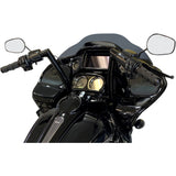 FAT Baggers INC. 1-1/2" EZ Install Flat Top Handlebar 12" Black - 606012-B For Harley Road Glide 2015-2020