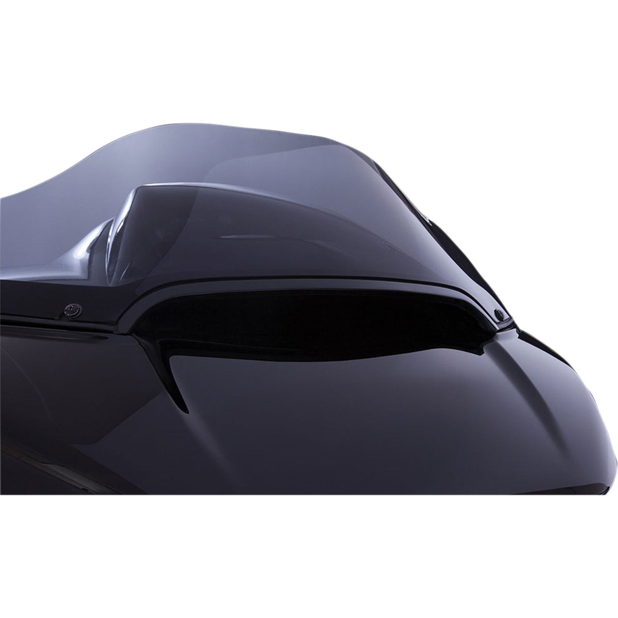 Ciro Center Windshield Trim Black - 11053 For Harley Road Glide 1998-2026