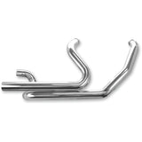 S&s Cycle Power Tune 2-Into-2 Head Pipe System - 550-0004B For Harley Touring 2009-2016