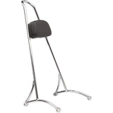 BURLY BRAND 1501-0586 B13-1505C 20" Tall Sissy Bar - Chrome