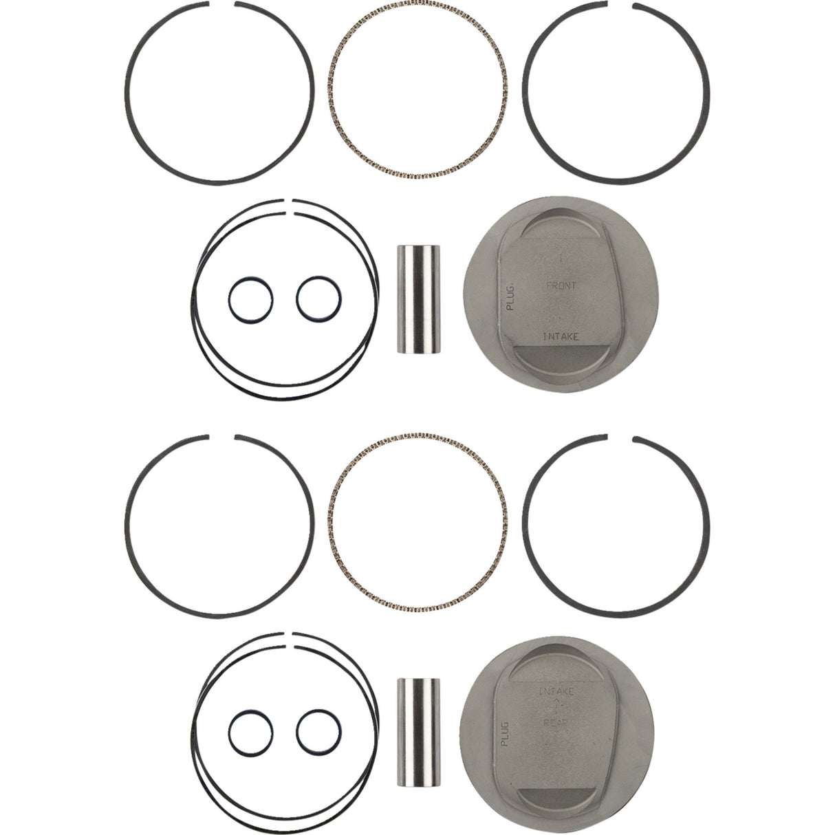 KB PERFORMANCE 0910-5047 KB661LCA.STD Super-Duty Pistons Super-Duty Piston
