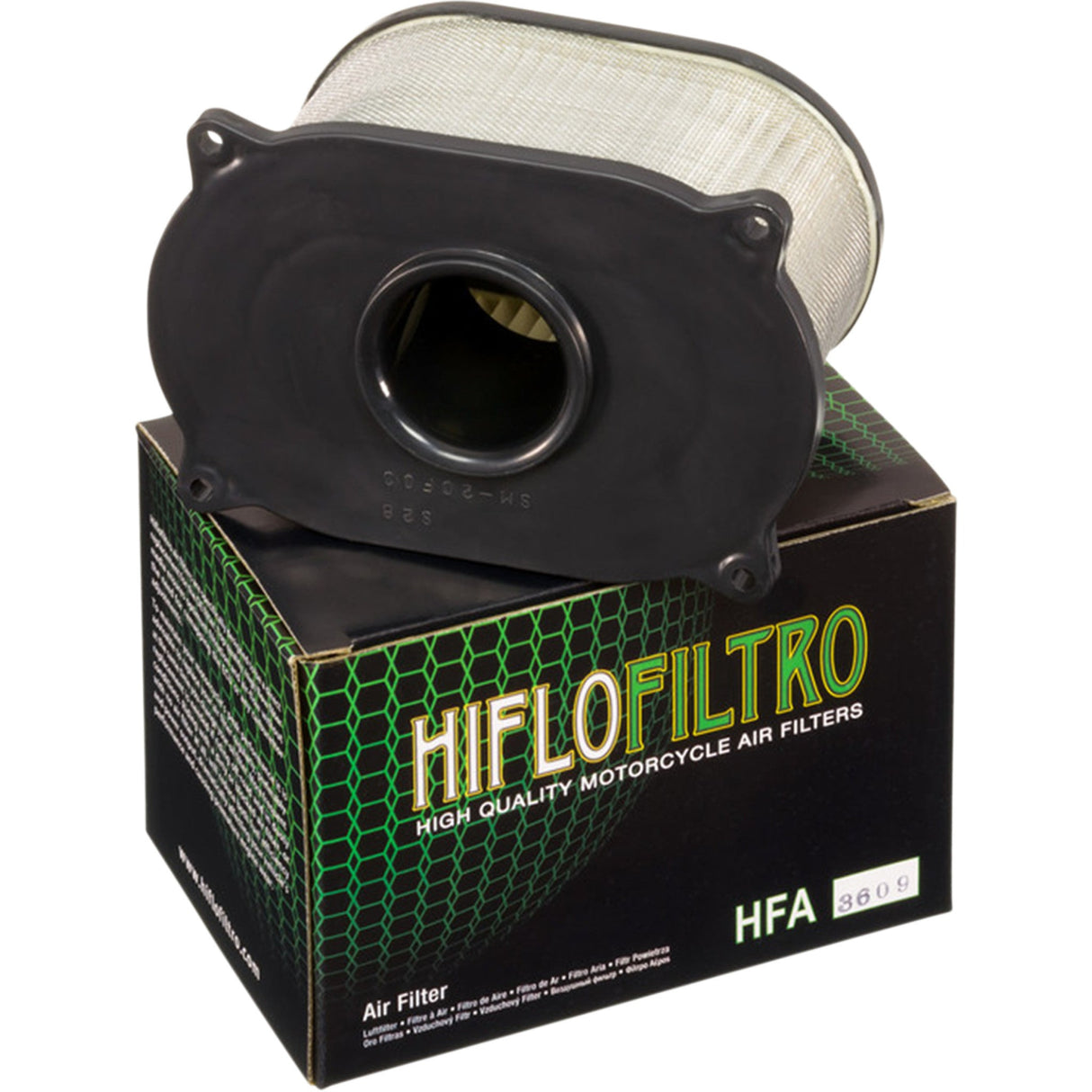 Hiflofiltro OE Air Filter - HFA3609 For Suzuki 650 / 650S 1999-2002 | Cagiva Raptor 650 2000-2005