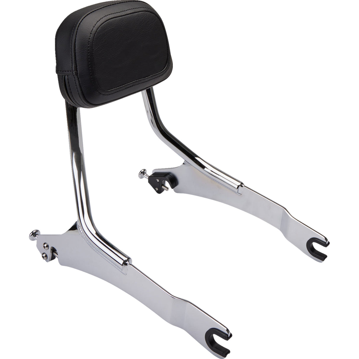 Cobra Detachable Backrest Kit Chrome Two-Up Seat Scout - 502-2210 For Indian Scout Sixty 2016-2020