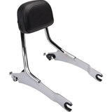 Cobra Detachable Backrest Kit Chrome Two-Up Seat Scout - 502-2210 For Indian Scout Sixty 2016-2020