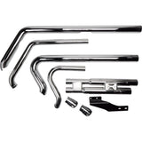COBRA 1800-1397 6852 Speedster Slashdown Exhaust System - '12-'17 Softail