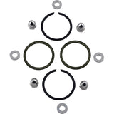 JAMES GASKET 0934-1629 65324-83-KW1 Exhaust Port Gasket Kit Exhaust Port Stainless/Chrome Gasket Kit - Big Twin/XL