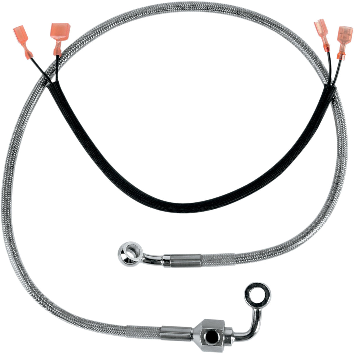Drag Specialties Brake Line - 1204-2752 For Harley Sportster 2000-2003