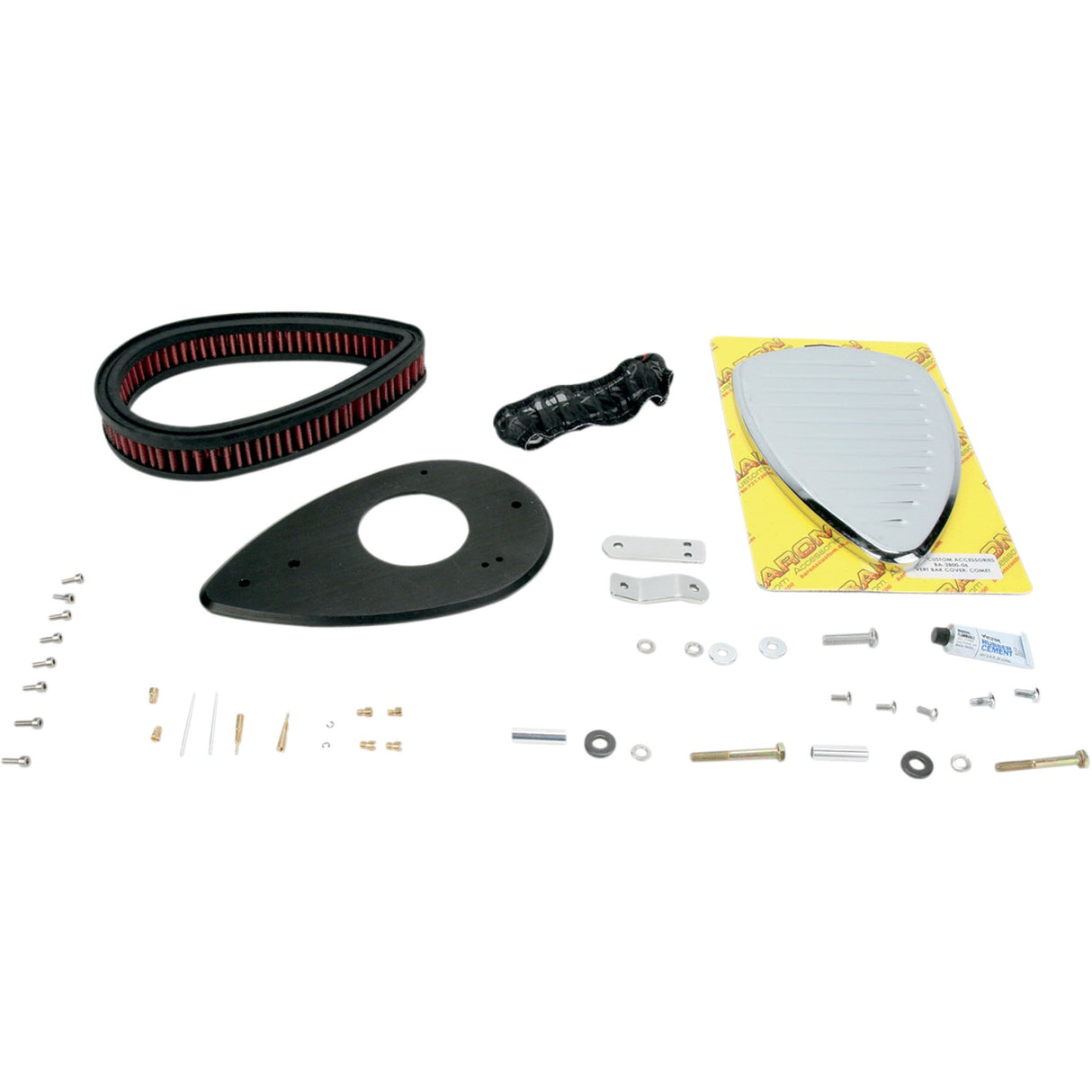 Baron Big Air Kit (BAK) Comet Air Cleaner - BA-2011-06 Yamaha V-Star 650 1998-2017