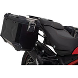 SW-MOTECH 3580-0349 KFT.22.114.70002/B TRAX ADV Aluminum Case System black - ducati multistrada 950/1200/1260/v2 '15-'24