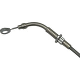 FAT Baggers INC. EZ Install Upper Clutch Cable Stock Braided Stainless Steel - 118000 For Harley Touring 2021-2025