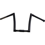 Todd's Cycle 1-1/4" Strip Handlebar Springer 12" Rise Black For Harley Softail 1988-2011