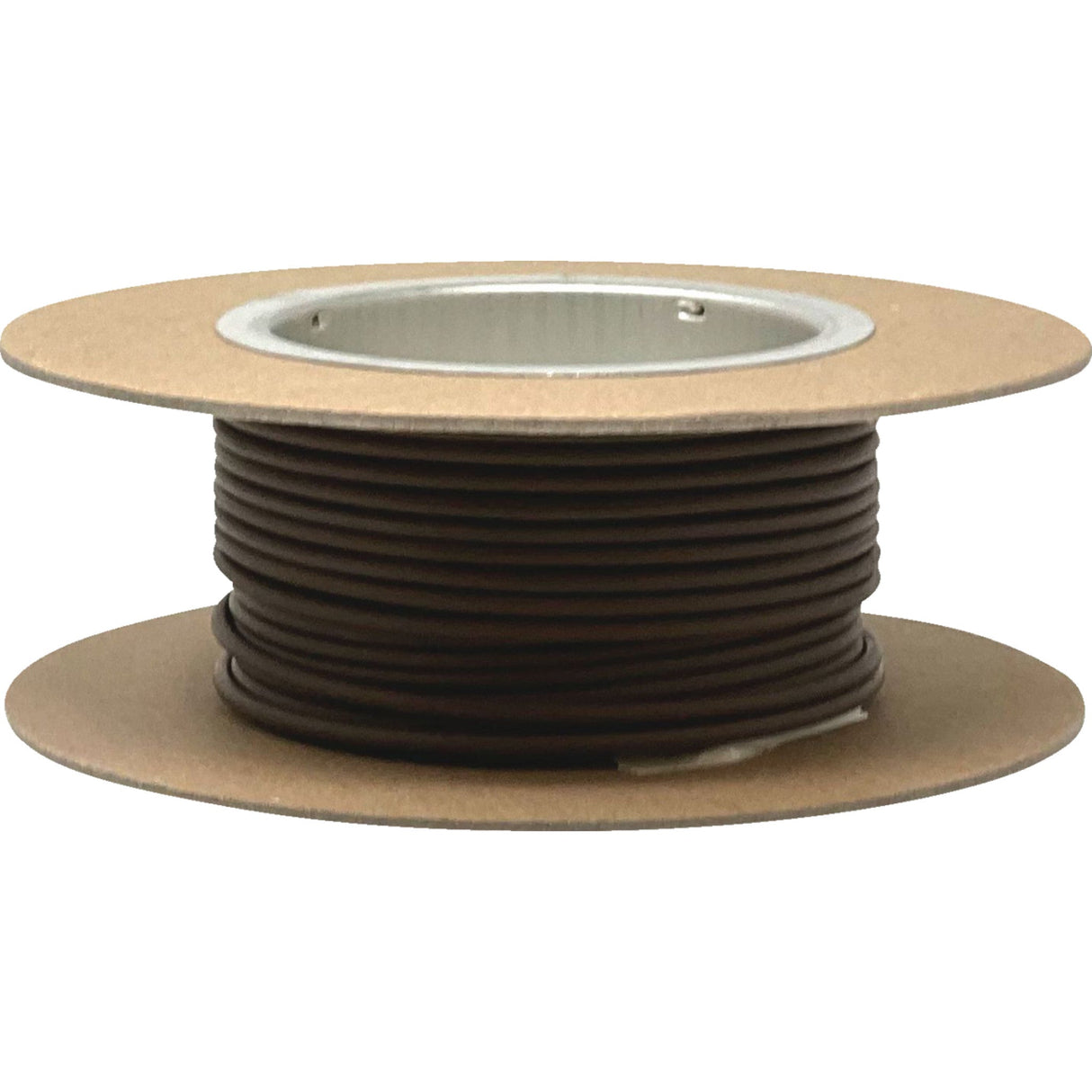 NAMZ 2120-1294 NGWR-114 Bare-Copper GXL Hook-Up Wire 25' GXL Wire Spool - 14 Gauge - Brown