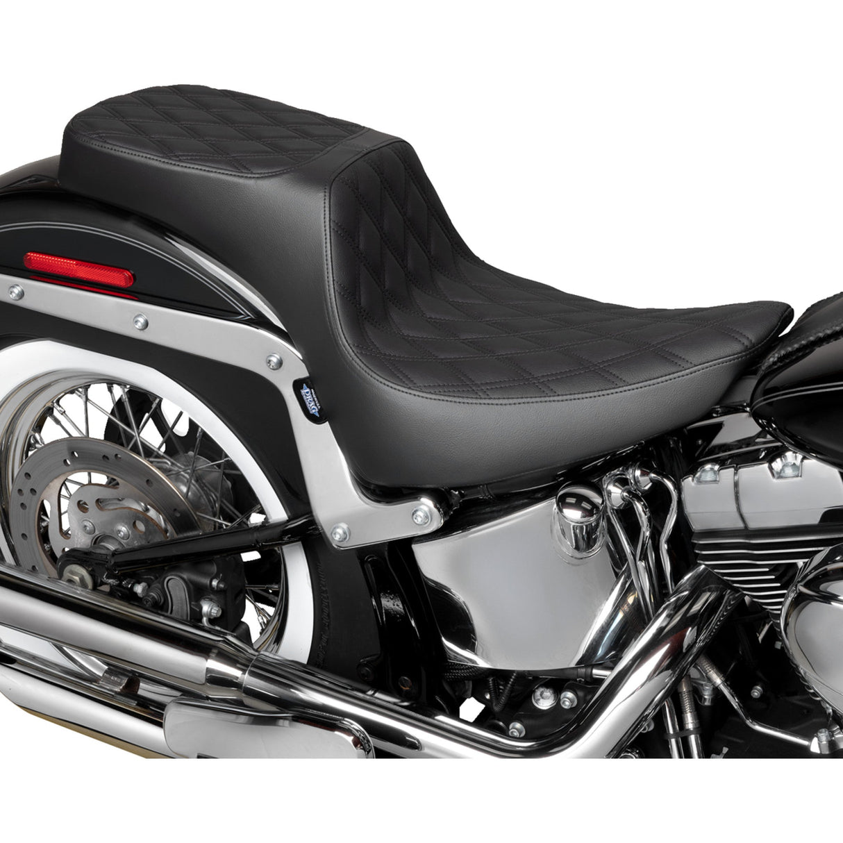 DRAG SPECIALTIES Performance Predator 2-Up Seat III - FL '00-'17