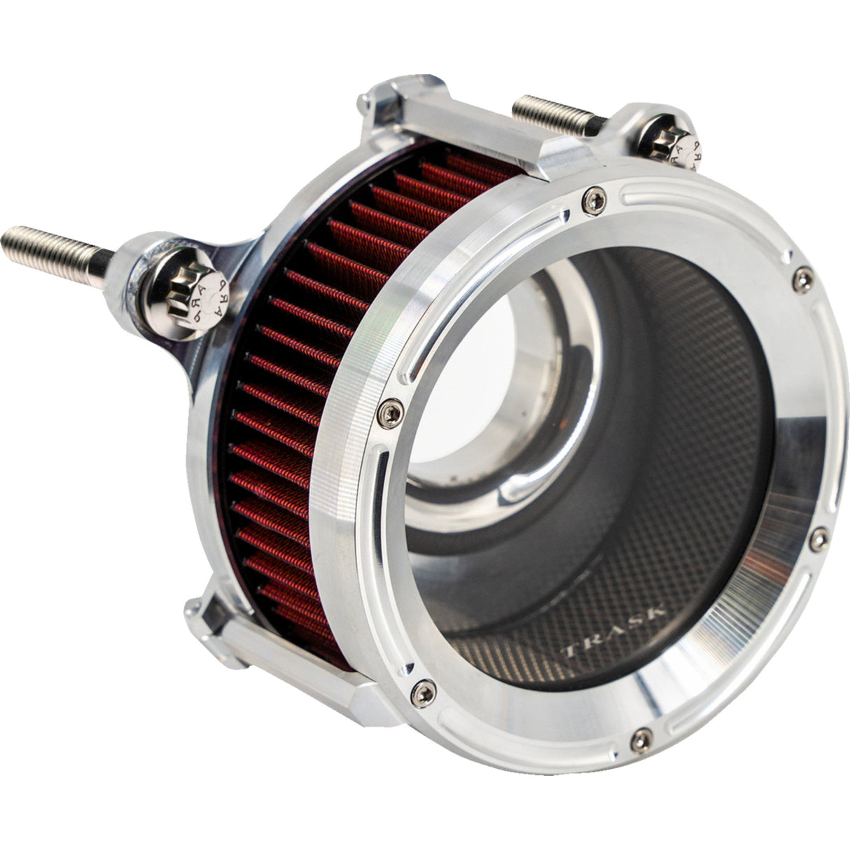 Trask Assault Charge High-Flow Air Cleaner Kit Raw - TM-1024R For Harley Touring 2023-2026