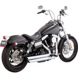 Vance & Hines Big Shot 2-Into-2 Exhaust System - 17958 For Harley Dyna 2006-2009