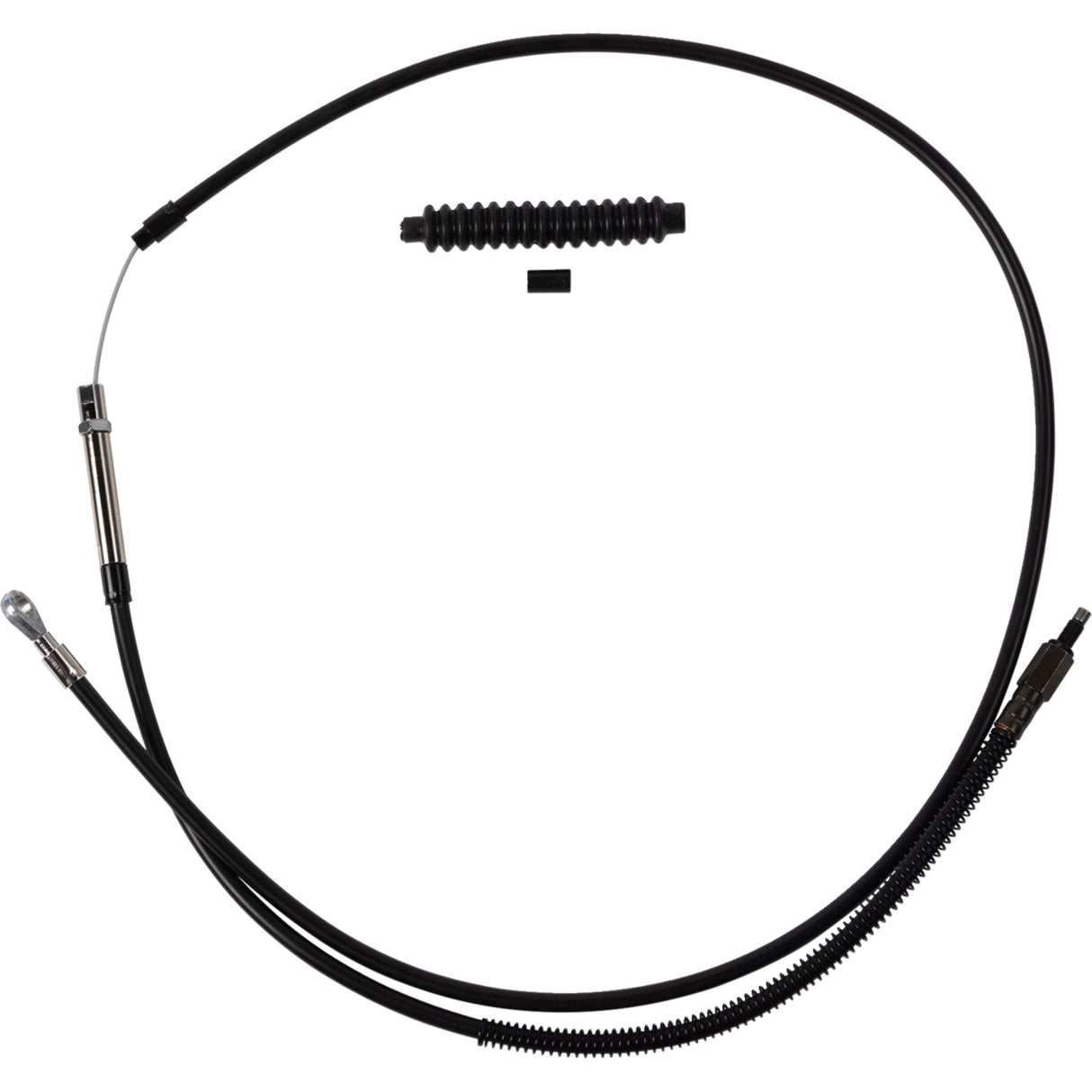 Barnett High-Efficiency Black Vinyl Clutch Cable +6" Size - 101-30-10067-6 For Harley Touring 2021-2025