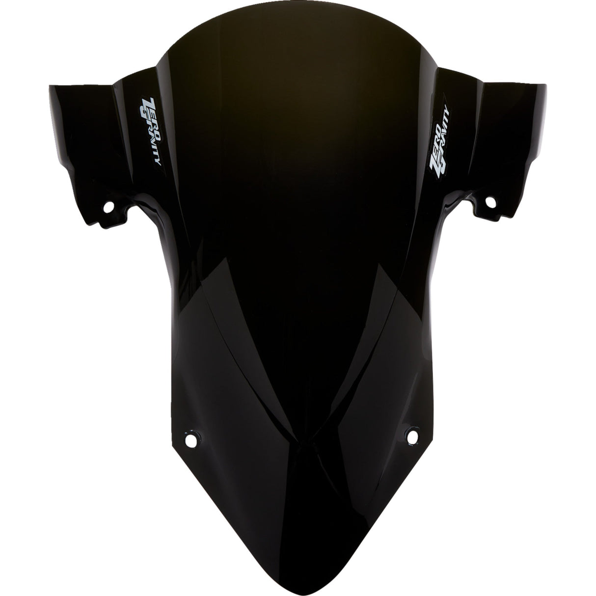 ZERO GRAVITY 2301-3077 16-812-19 Double Bubble Windscreen Double Bubble - Dark Smoke - S/M 1000R