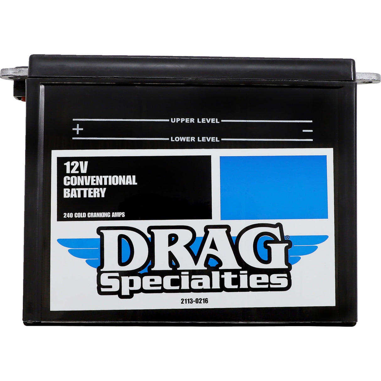 DRAG SPECIALTIES 2113-0216 Conventional Battery Kit Battery Kit - CHD4-12