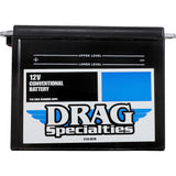 DRAG SPECIALTIES 2113-0216 Conventional Battery Kit Battery Kit - CHD4-12