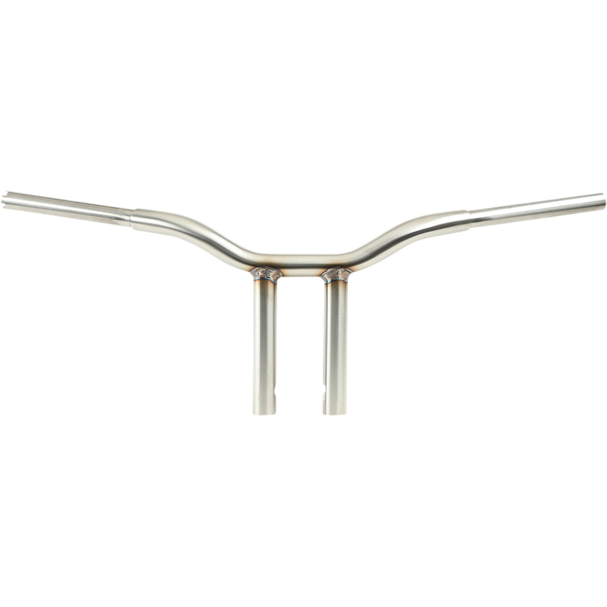LA Choppers Kage Fighter Welded Straight-Riser Handlebar One Piece 10" Stainless Steel - LA-7337-10SS For Harley Motorcycles 1957-2020