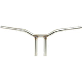 LA Choppers Kage Fighter Welded Straight-Riser Handlebar One Piece 10" Stainless Steel - LA-7337-10SS For Harley Motorcycles 1957-2020