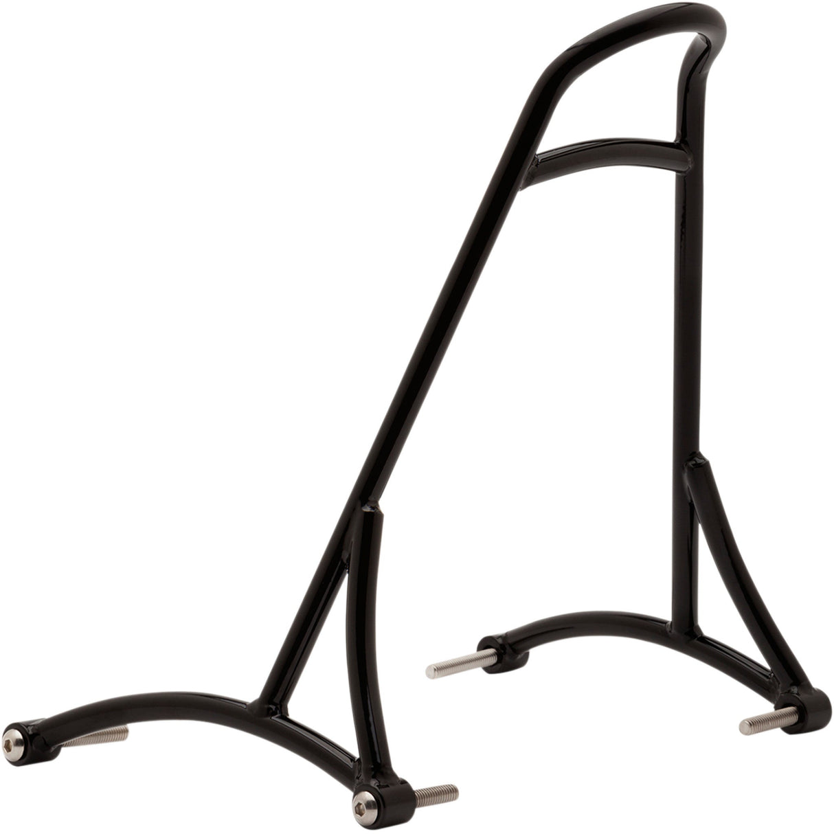Burly Brand Short 13" Sissy Bar Short Black - B13-1500B For Harley Sportster 2004-2022