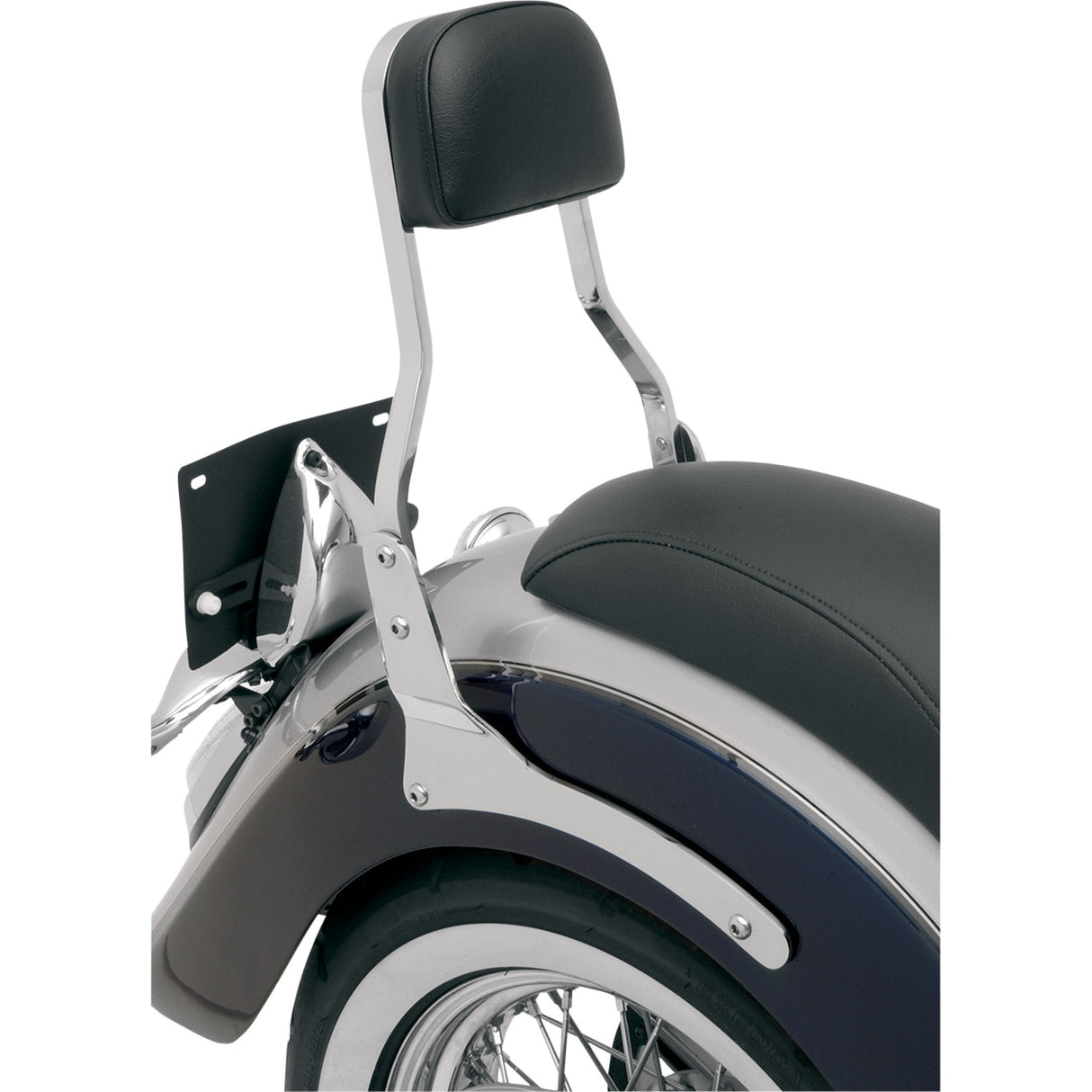 COBRA 1501-0061 02-5635 Square Sissy Bar Kit — Short Sissy Bar - Short - Honda VT