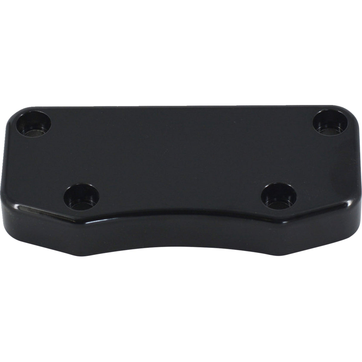WILD 1 0602-1465 WO505GB Billet Aluminum Top Handlebar Clamp - Smooth - Gloss Black