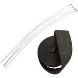 DRAG SPECIALTIES Exhaust Heat Wrap Kit with Ties - x 25'