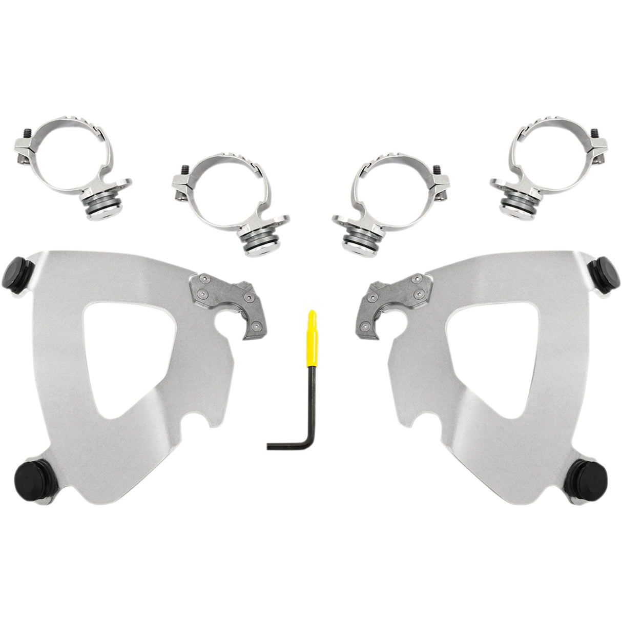 Memphis Shades Gauntlet Mounting Kit - MEK2033 For Harley Softail Low Rider 2018-2020
