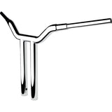 LA CHOPPERS 0601-6271 LA-7343-16 One-Piece Kagefighter Handlebar - 16" x 1-1/2" - Chrome