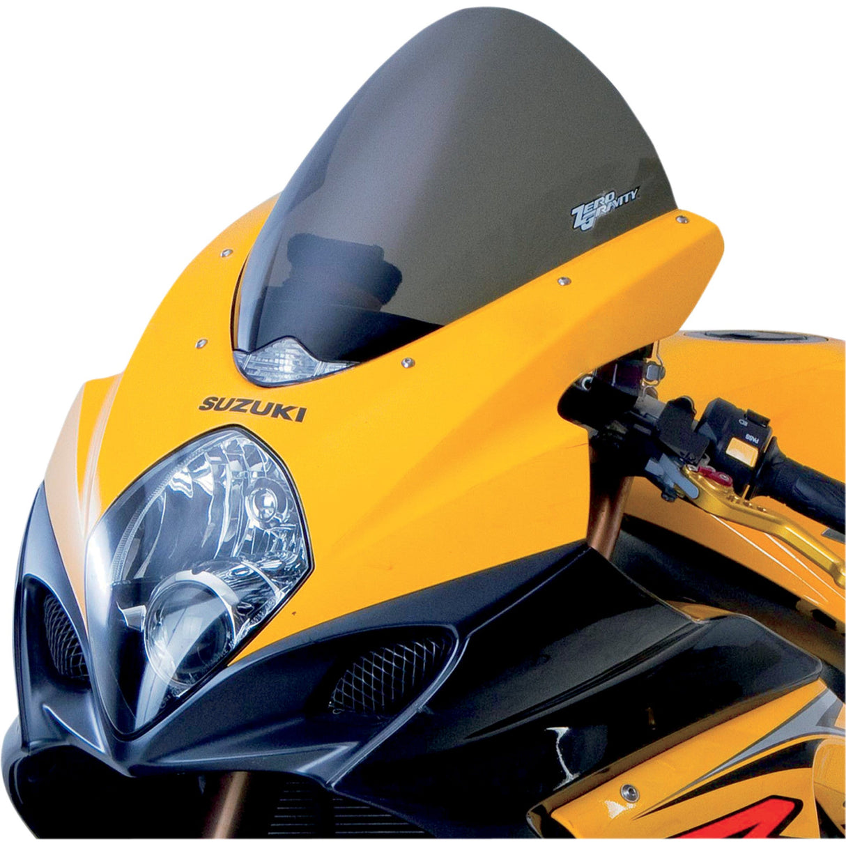 ZERO GRAVITY 2301-1239 24-111-02 Corsa Windshield Corsa Windscreen - Smoke - GSXR1