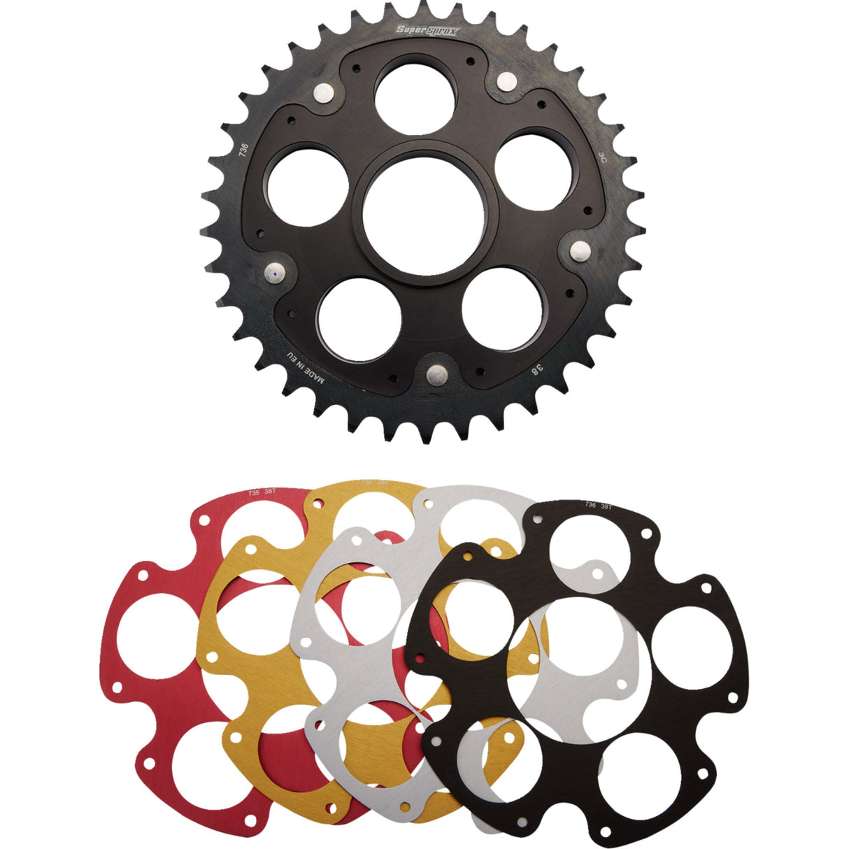 Supersprox Edge Kit - RSA-736-38-KIT Ducati Motorcycles 1995-2004