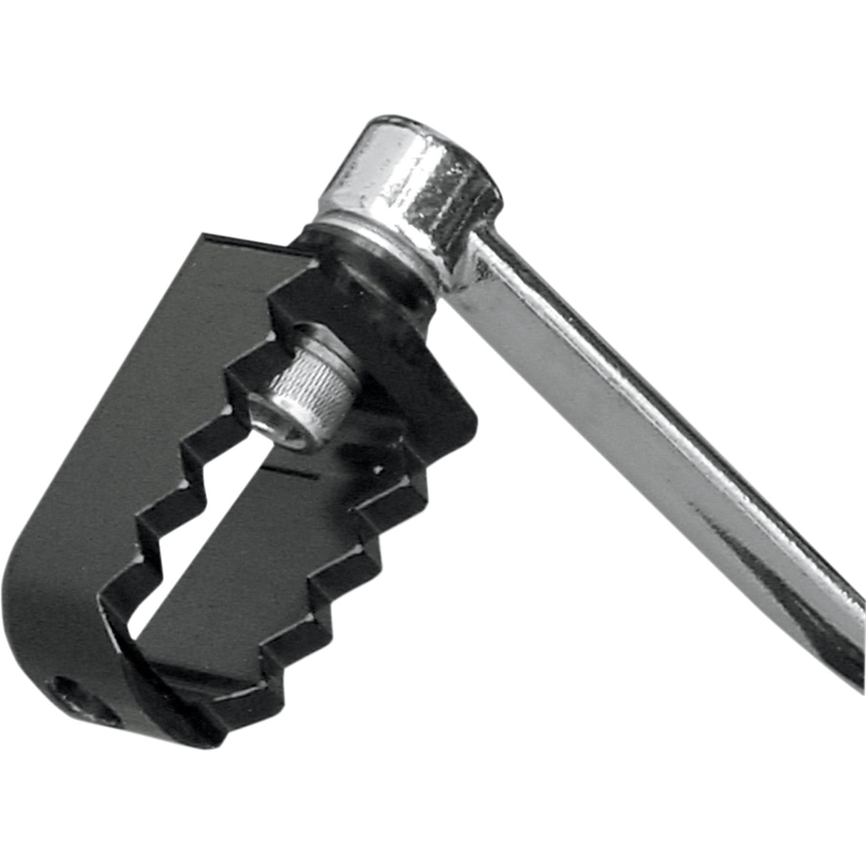 JOKER MACHINE 1603-0118 09-851B Adjustable Serrated Shifter Peg Serrated Shift Peg - Triumph - Black