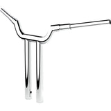 LA CHOPPERS 0601-6279 LA-7344-16 Valley T-Bar - Handlebar - Valley - T-Bar - 16" - Chrome