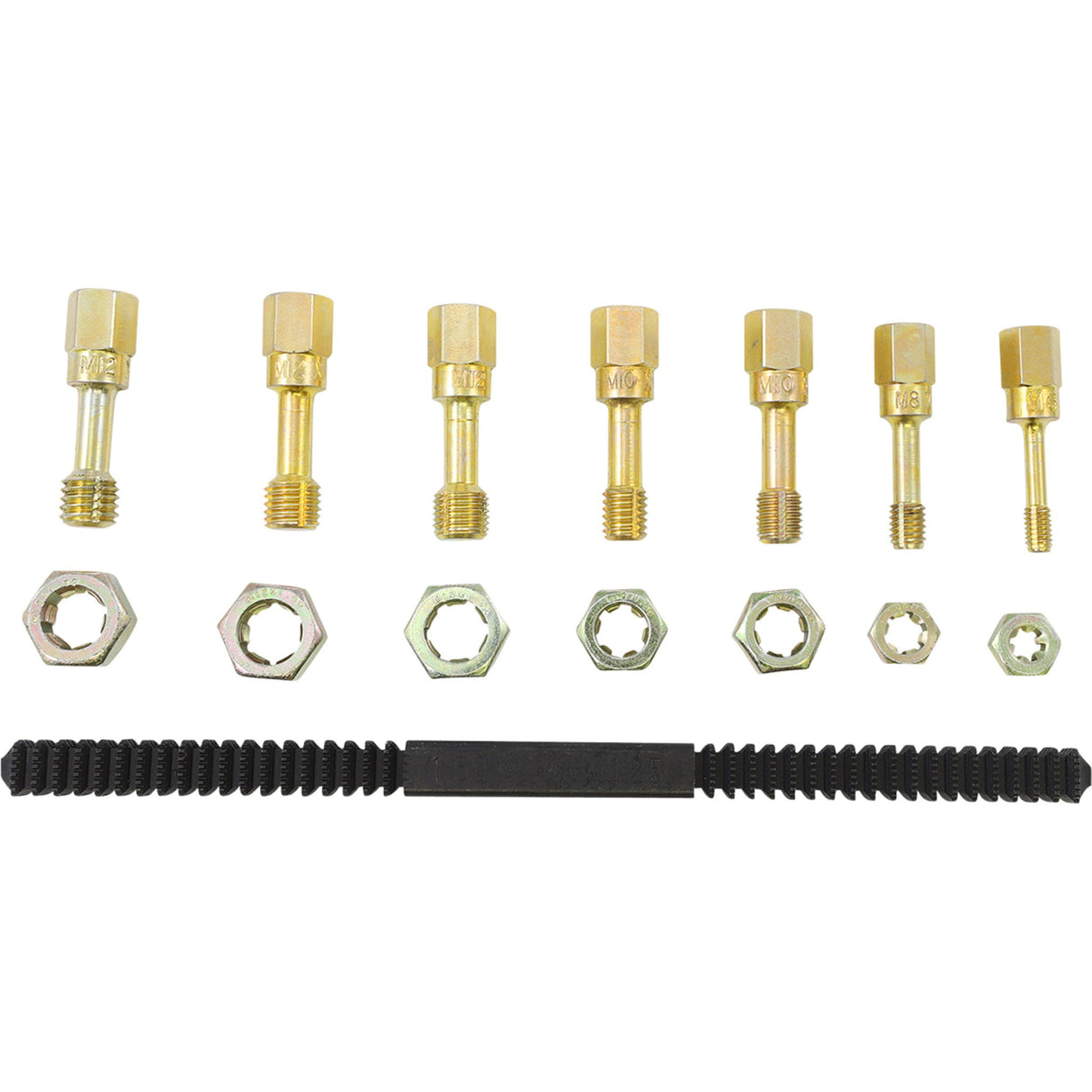 LANG TOOLS 3801-0246 2584 Metric Thread Restorer Set Thread Restorer Kit - Metric