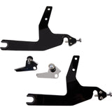 COBRA 1501-0556 602-2001B Detachable Backrest Kit - 14" - Black - Softail