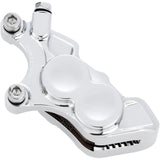Arlen Ness Ness Tech Four-Piston Caliper Front Right 11.8" Chrome - 02-222 For Harley Motorcycles 2006-2026